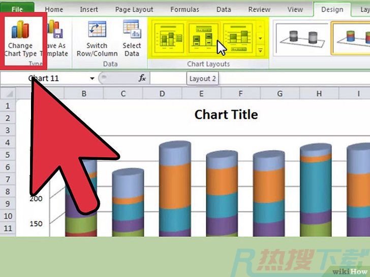 3种方法来在Excel中创建图表(图5)