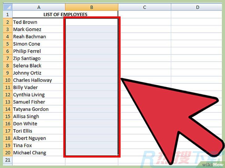 如何按字母顺序排序Excel列表(图7)