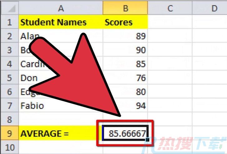 如何用Excel 2007计算平均值和标准差(图5)