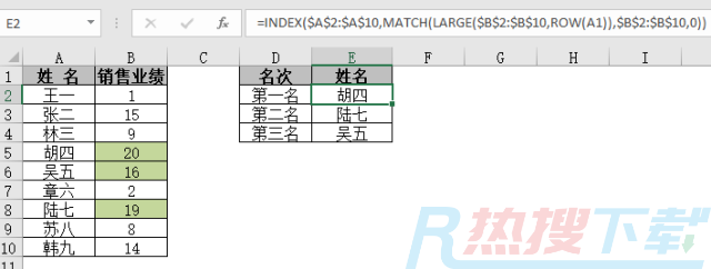 INDEX+MATCH，查找神组合（二）(图4)