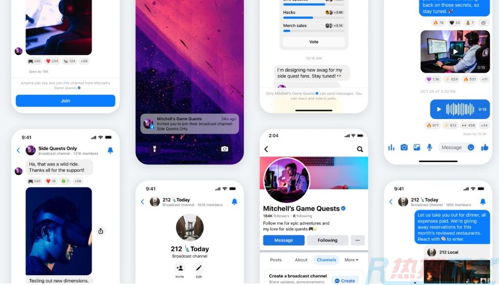 Meta推出全新功能！Facebook和Messenger上的广播频道惊艳登场！