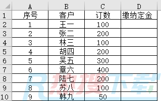 Excel条件格式又一妙用：交了钱，就绿色放行！(图1)