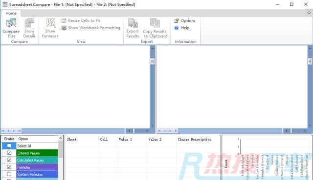 快速比较excel两个工作簿——Spreadsheet Compare(图4)