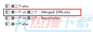 快速比较excel两个工作簿——Spreadsheet Compare(图12)