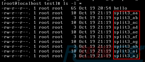 Linux之split命令详解(图1)
