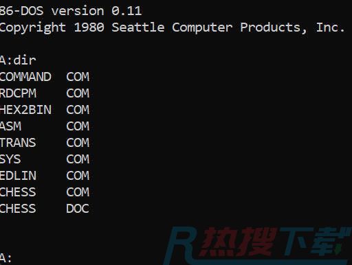 微软 Windows 的43年前的祖先 86-DOS 现身网络(图1)