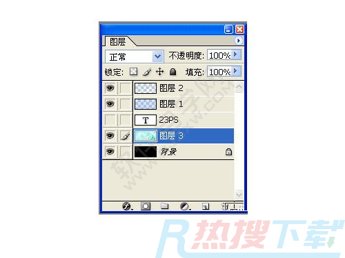 PS怎么做印花字(图17)