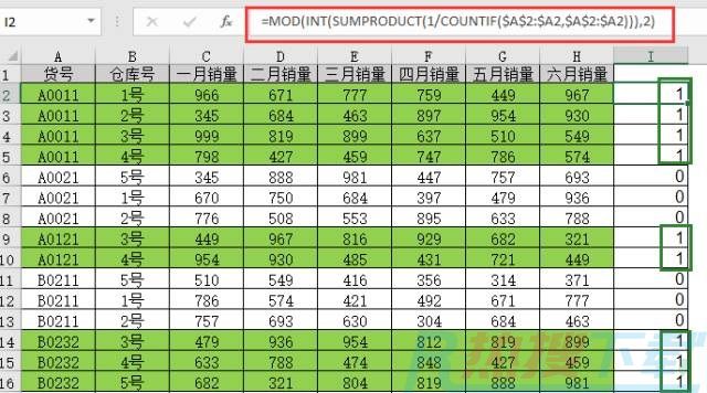 Excel表格核对数据眼花缭乱，上个间隔色吧(图5)