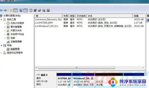 win7磁盘分盘 怎样将Windows 7的C盘分成多个分区(图5)