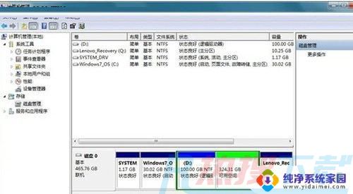 win7磁盘分盘 怎样将Windows 7的C盘分成多个分区(图11)